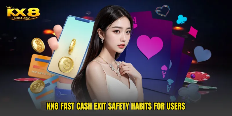 KX8 Fast Cash Exit safety habits for users