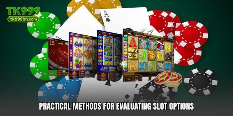 Practical methods for evaluating slot options